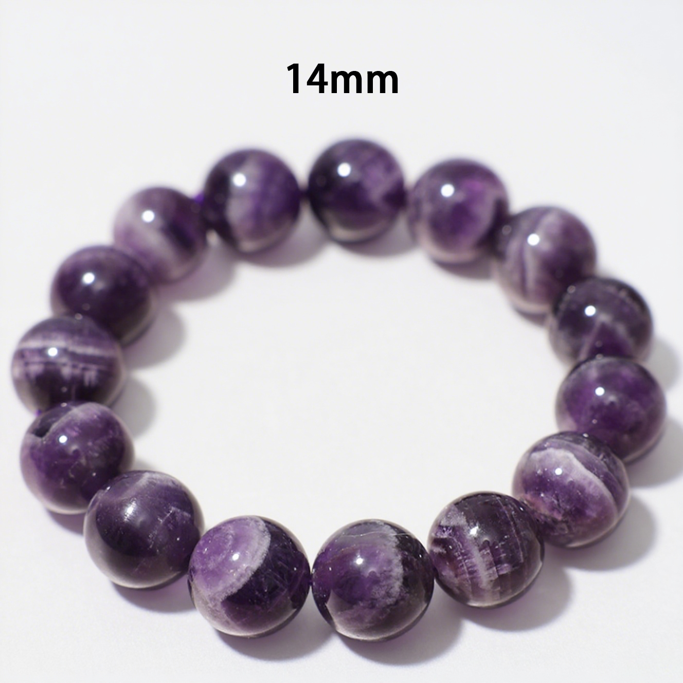 Brazilian Dream Amethyst's Lavender Gleam: Calm & Intuition Bracelet
