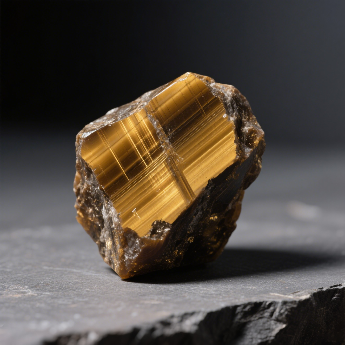 Tiger's Eye Golden - Brown Courage & Focus Bracelet