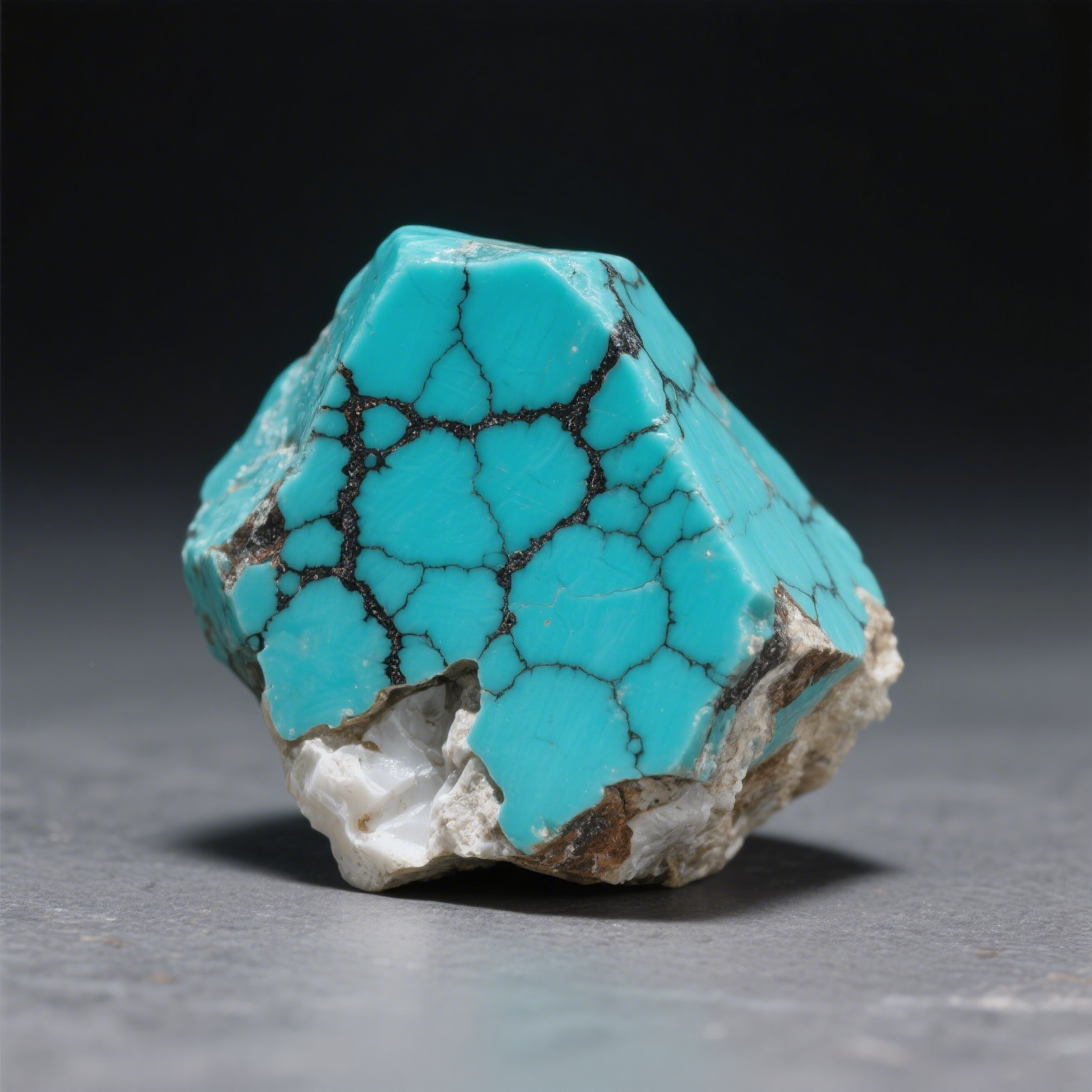 Turquoise's Azure Vein Shield: Calm & Wisdom Bracelet