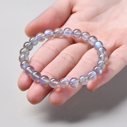 Moonstone's Lunar Glow: Serenity & Intuition Bracelet