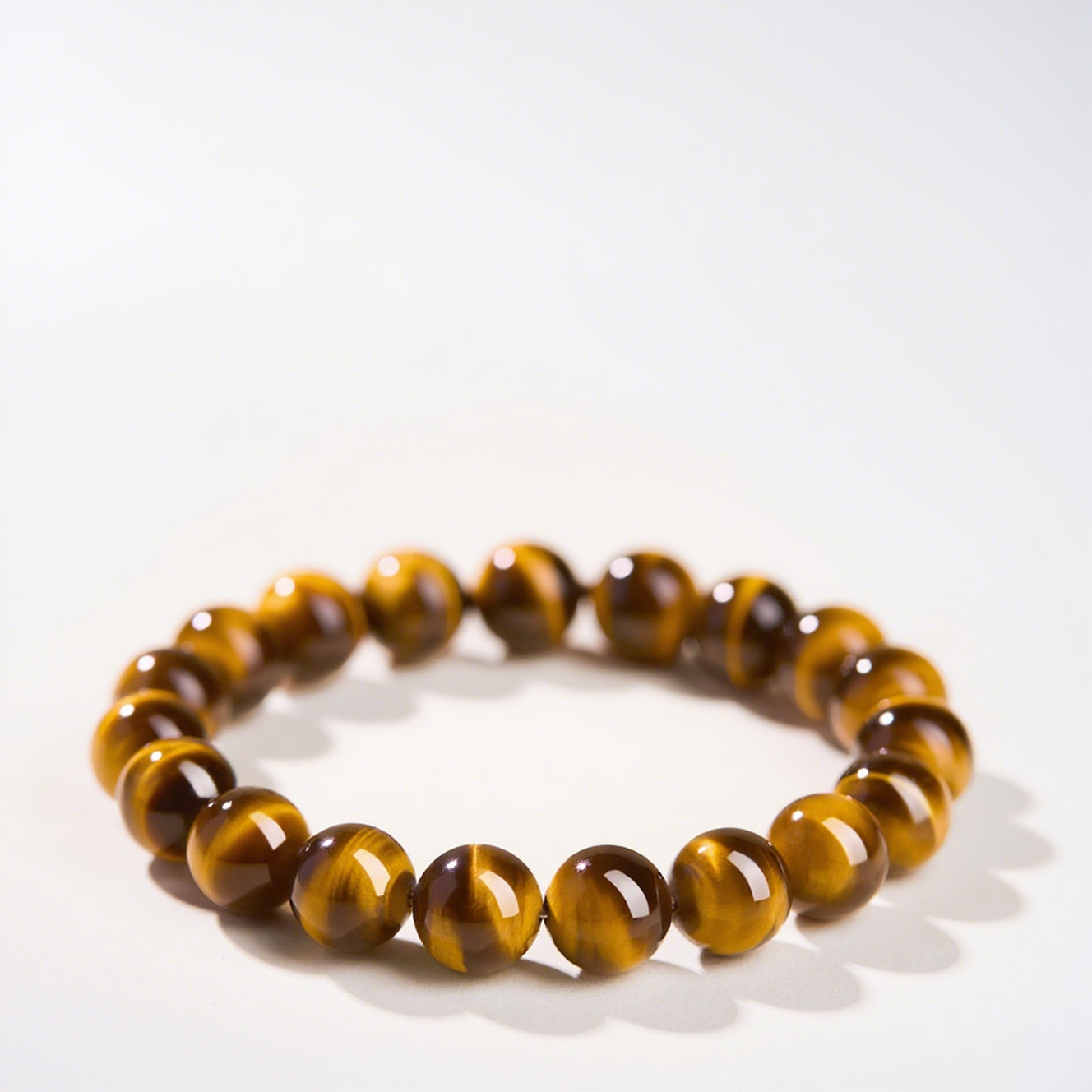 Tiger's Eye Golden - Brown Courage & Focus Bracelet