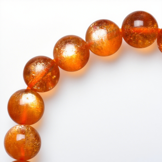 Sunstone's Shimmering Shield: Abundance & Confidence Bracelet