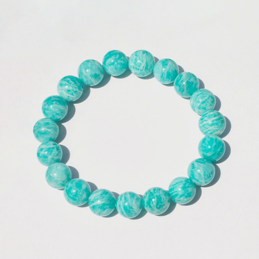 Amazonite Turquoise - Hued Harmony & Confidence Bracelet