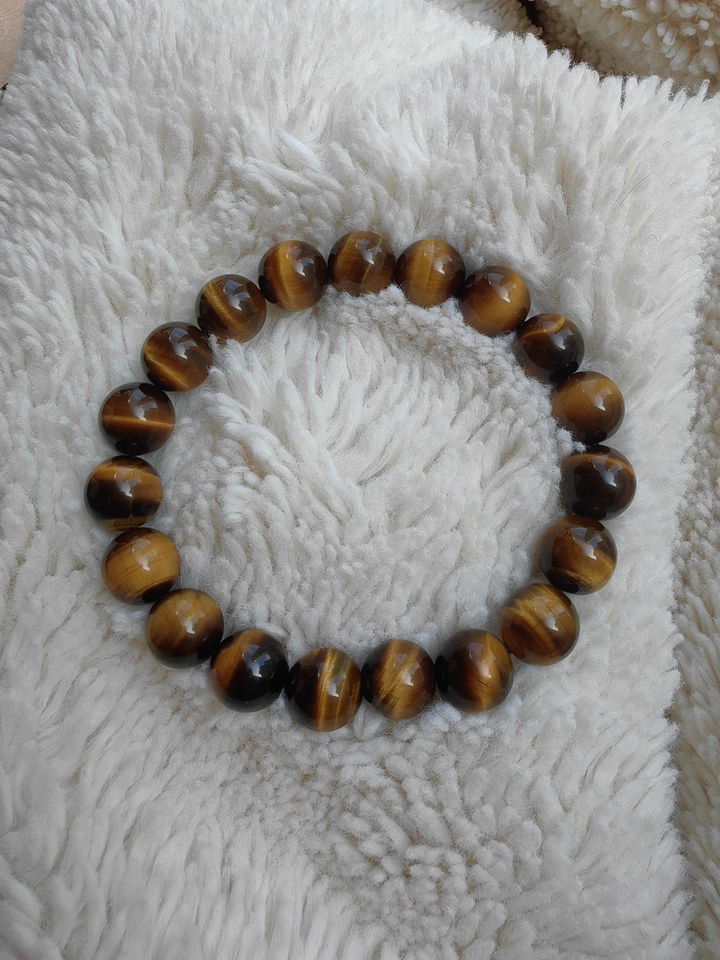 Tiger's Eye Golden - Brown Courage & Focus Bracelet