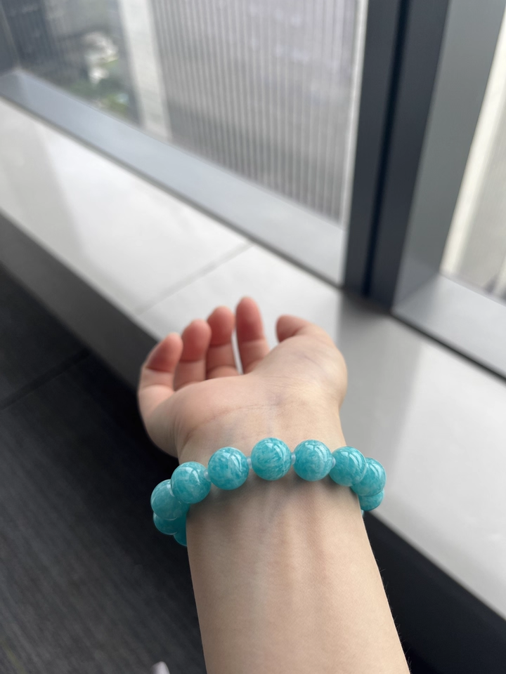 Amazonite Turquoise - Hued Harmony & Confidence Bracelet