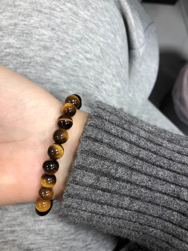 Tiger's Eye Golden - Brown Courage & Focus Bracelet
