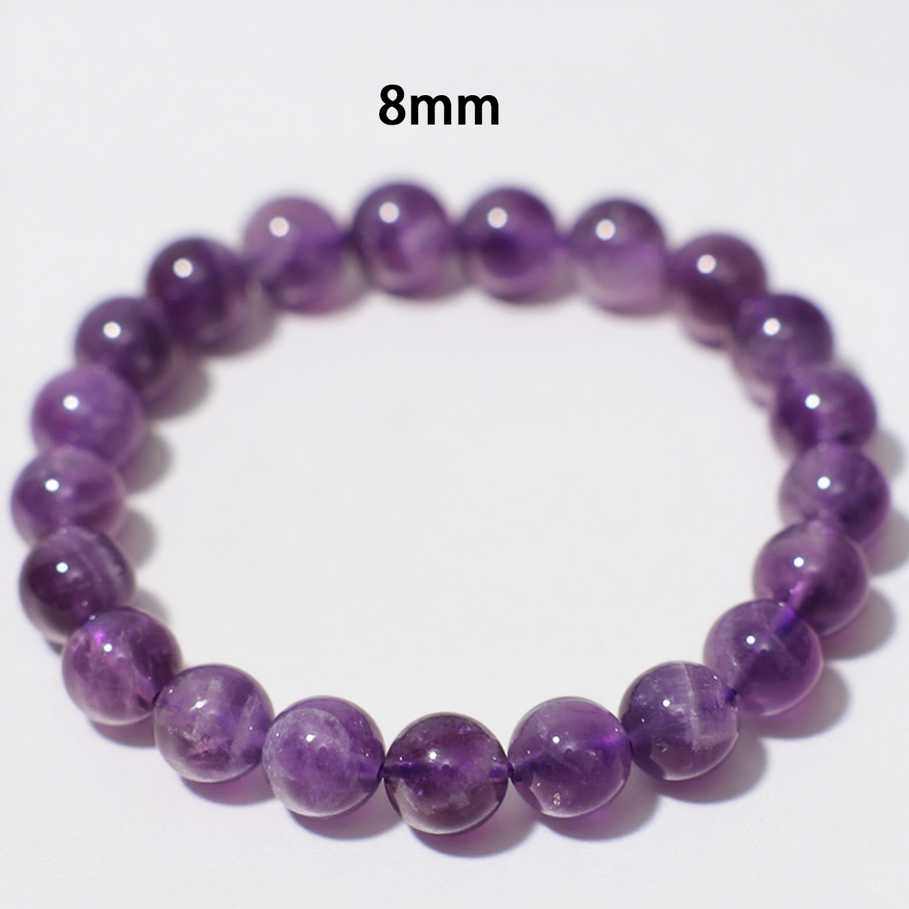 Brazilian Dream Amethyst's Lavender Gleam: Calm & Intuition Bracelet