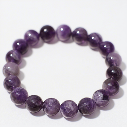 Brazilian Dream Amethyst's Lavender Gleam: Calm & Intuition Bracelet
