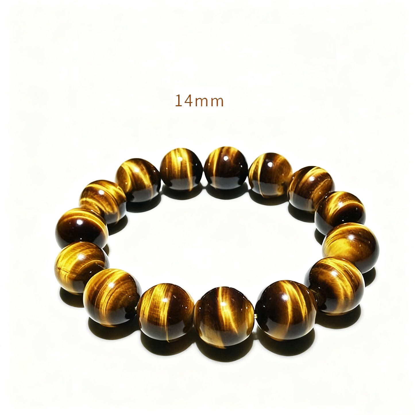 Tiger's Eye Golden - Brown Courage & Focus Bracelet