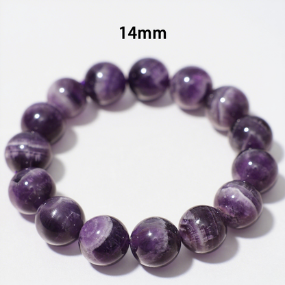 Brazilian Dream Amethyst's Lavender Gleam: Calm & Intuition Bracelet