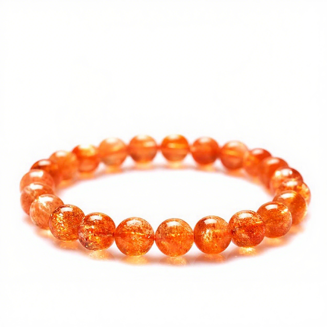 Sunstone's Shimmering Shield: Abundance & Confidence Bracelet