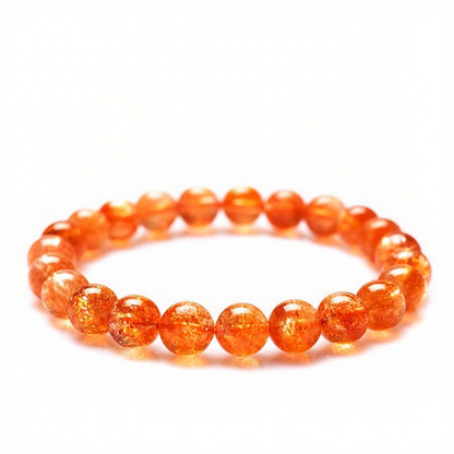 Sunstone's Shimmering Shield: Abundance & Confidence Bracelet