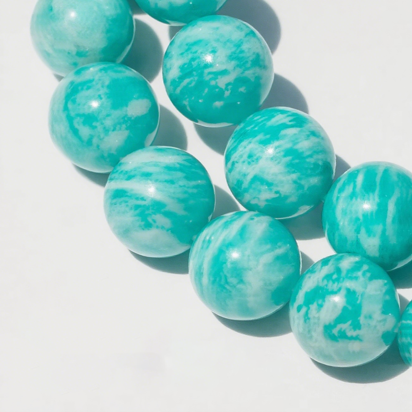 Amazonite Turquoise - Hued Harmony & Confidence Bracelet