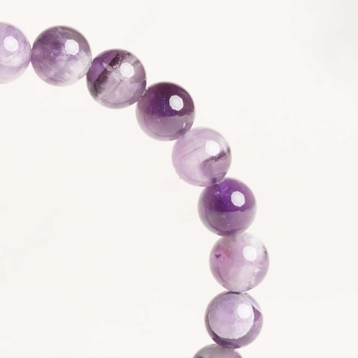 Brazilian Dream Amethyst's Lavender Gleam: Calm & Intuition Bracelet