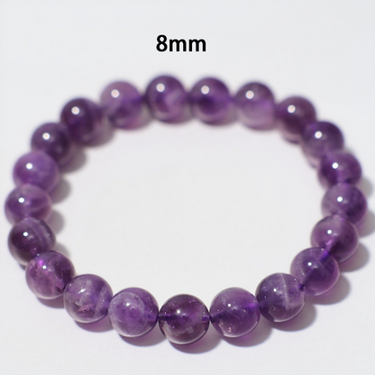 Brazilian Dream Amethyst's Lavender Gleam: Calm & Intuition Bracelet