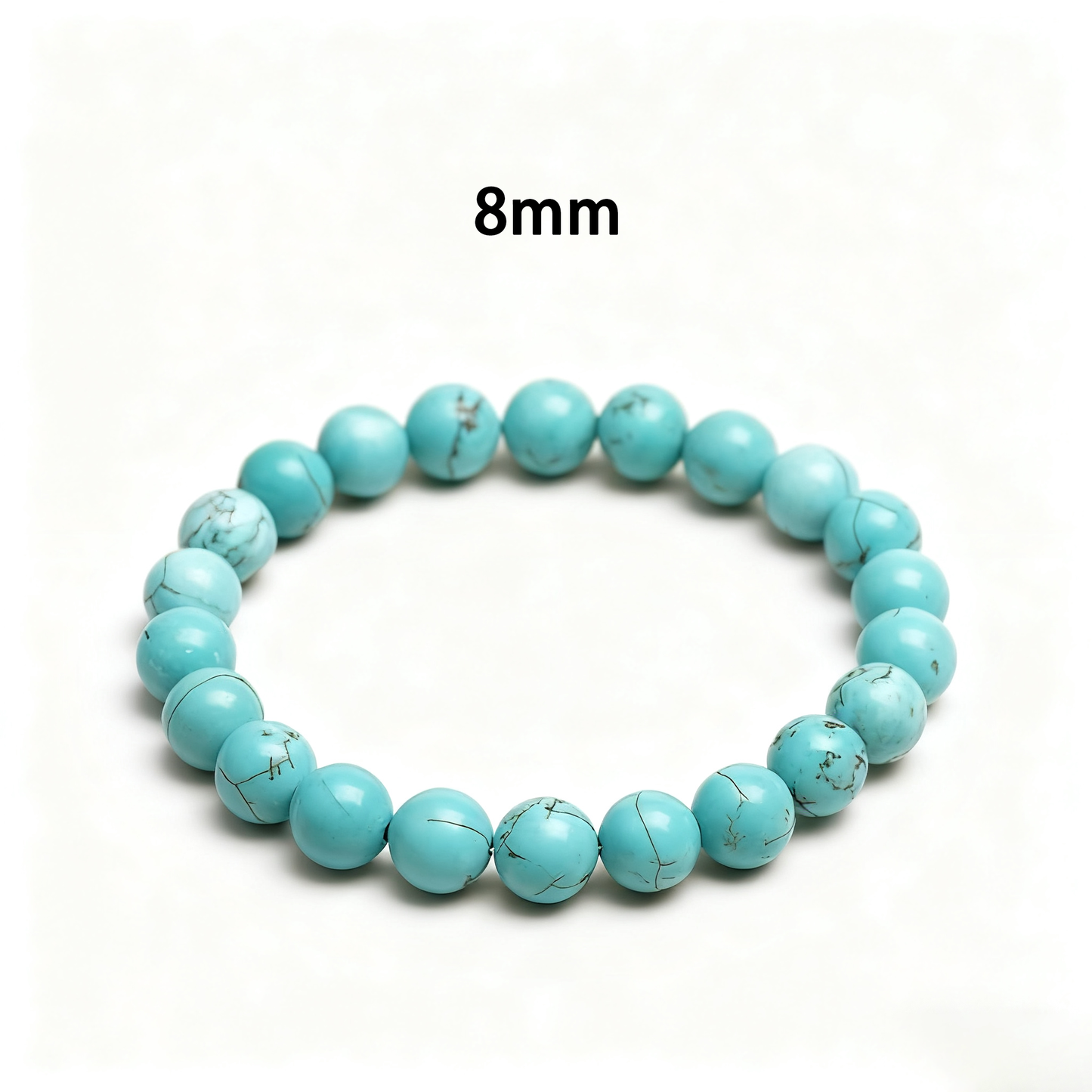 Turquoise's Azure Vein Shield: Calm & Wisdom Bracelet